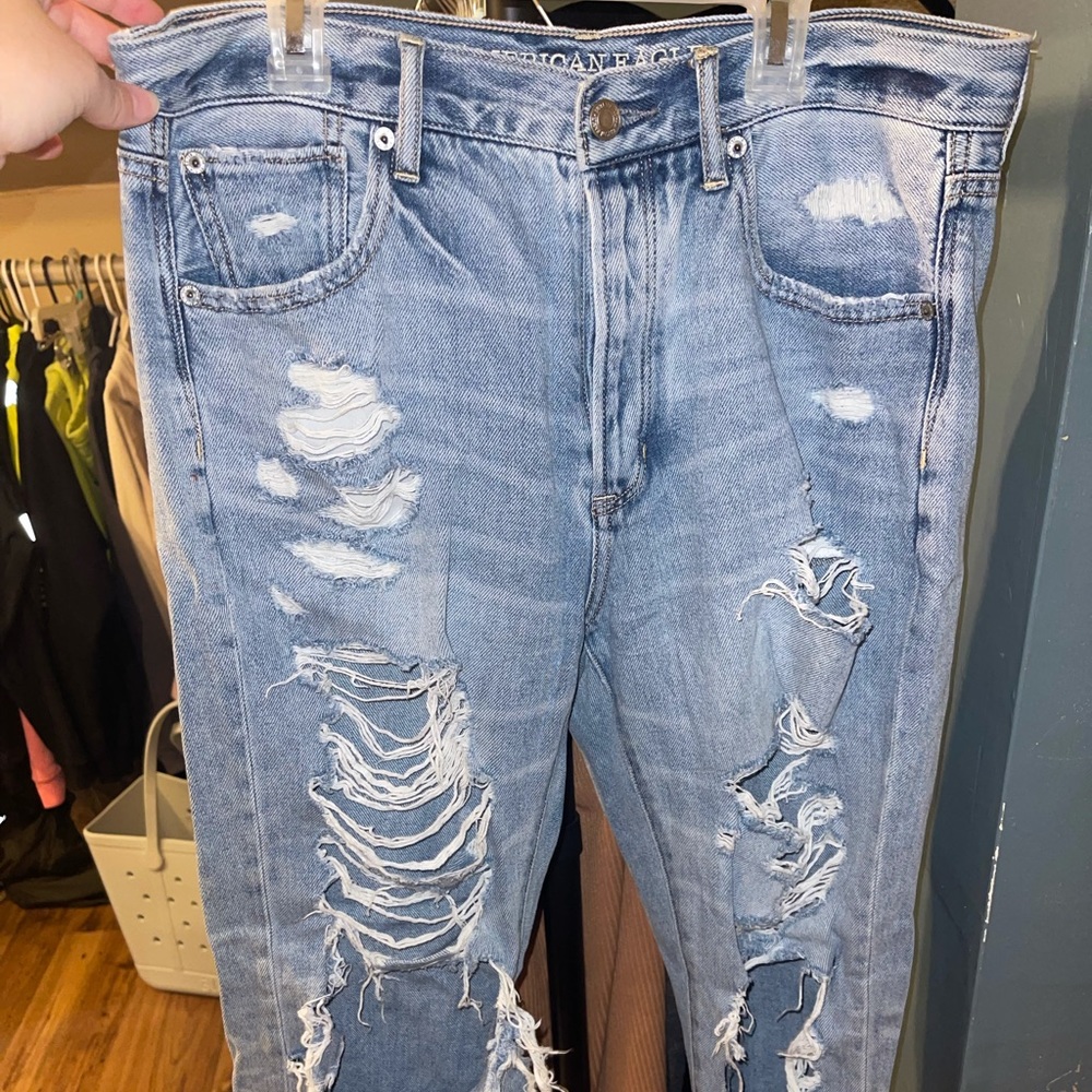 AE mom jeans